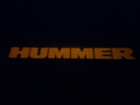 Lumenz CL3 Hummer LED Courtesy Logo Lights, Amber - 100566