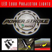 Lumenz 100636 - Power Stroke Diesel 6.7 LED Logo Projector Lights