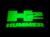 Lumenz CL3 Hummer H2 LED Courtesy Lights, Green - 100653