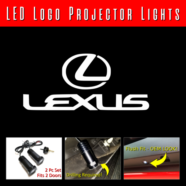 Lumenz 100891 - Lexus LED Logo Projector Lights