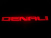 Red GMC Denali LED Courtesy Logo Lights - Lumenz 100945