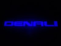 Blue GMC Denali LED Courtesy Logo Lights - Lumenz 100945