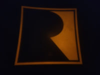 Roush LED Courtesy Logo Lights 101123, Amber