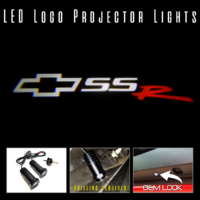 Chevrolet SSR C3 LED Logo Projector Lights Ghost Shadow Lumenz 101696